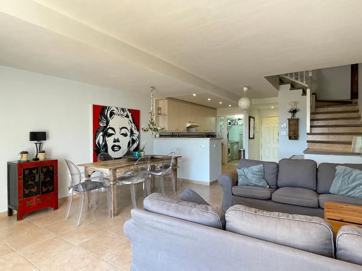 Villa Bonita - Calm Duplex Townhouse In Mijas Costa With Sea View